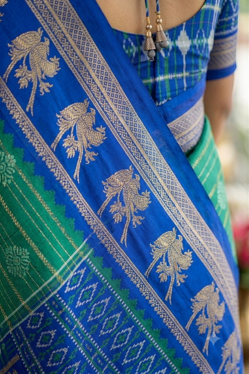 Asmani stylish georgette saree