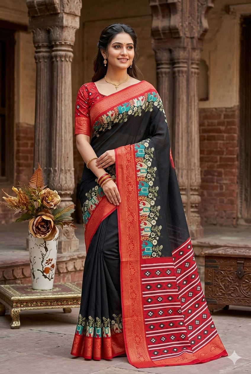 Silky  saree