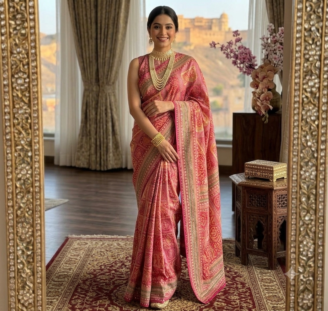 Raeliate timeless elegance with this handcrafted embroidered masterpiece