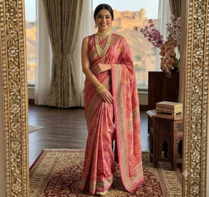 Raeliate timeless elegance with this handcrafted embroidered masterpiece