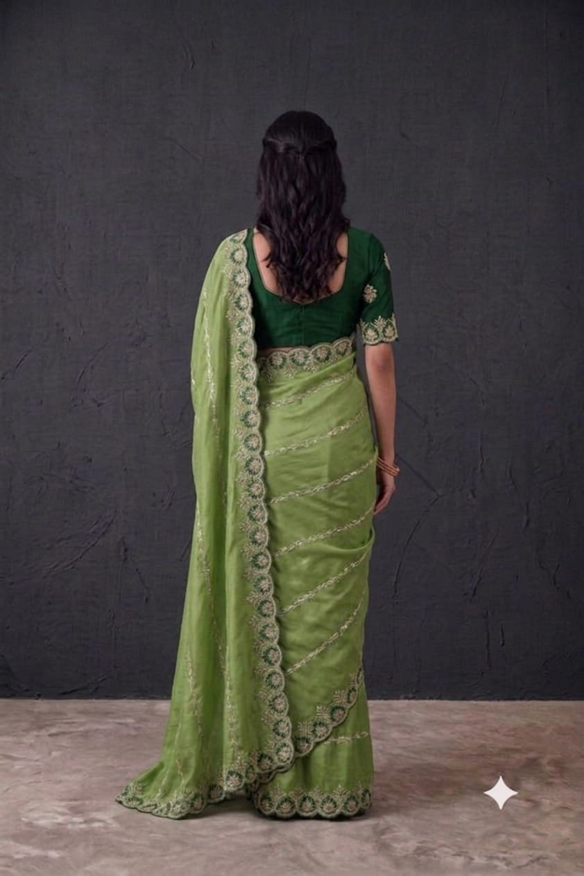 Light green texture with polyester fabric