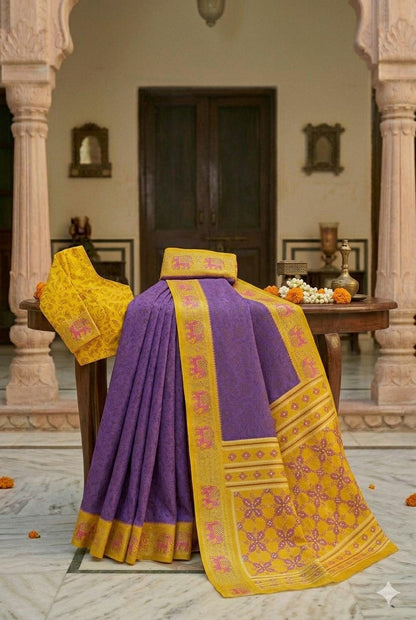 Bengani Rasgulla silky Saree premium quality