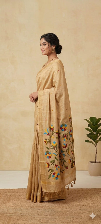 Traditional wear saree for party asthetic look
