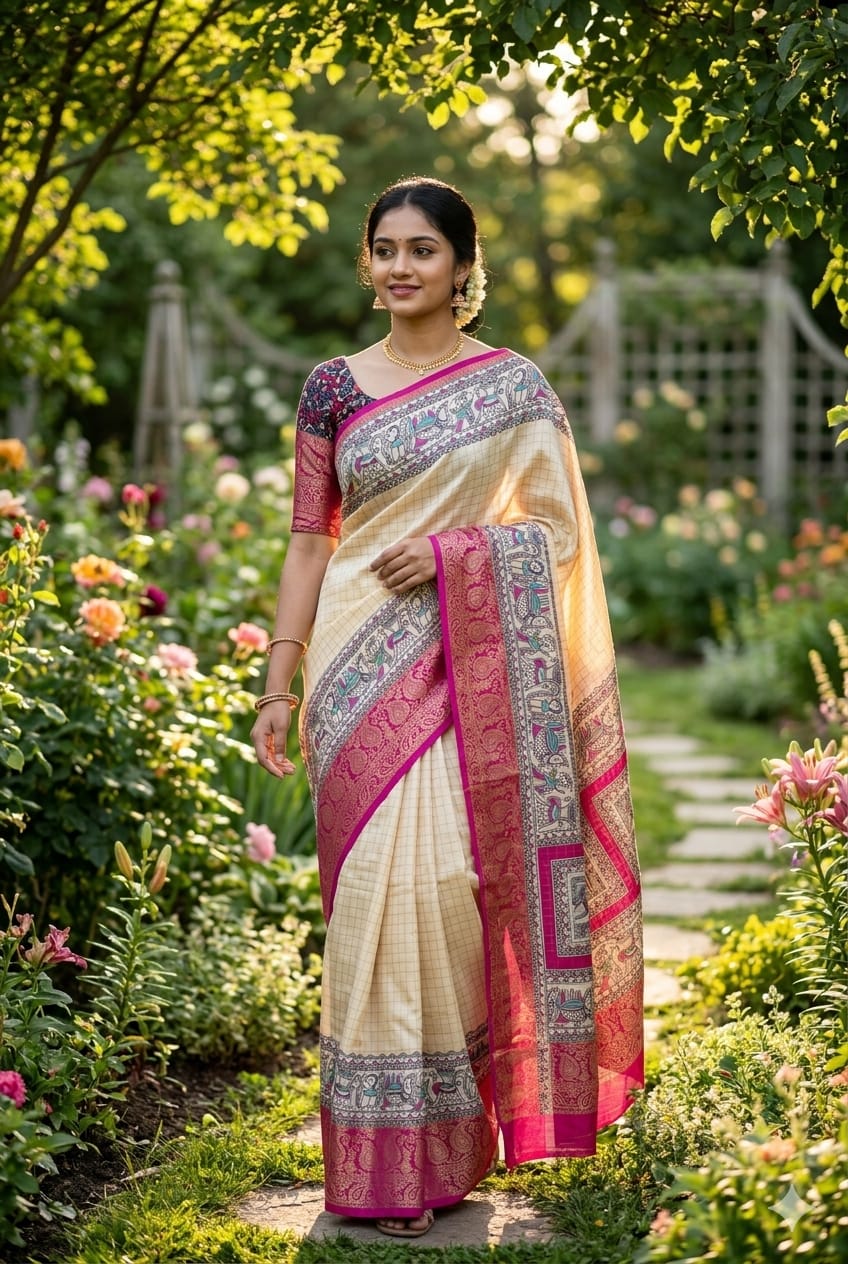 Premium silky wear saree for your look with jari work on it
