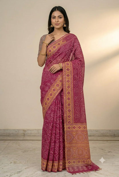 Chandni georgette design imported saree