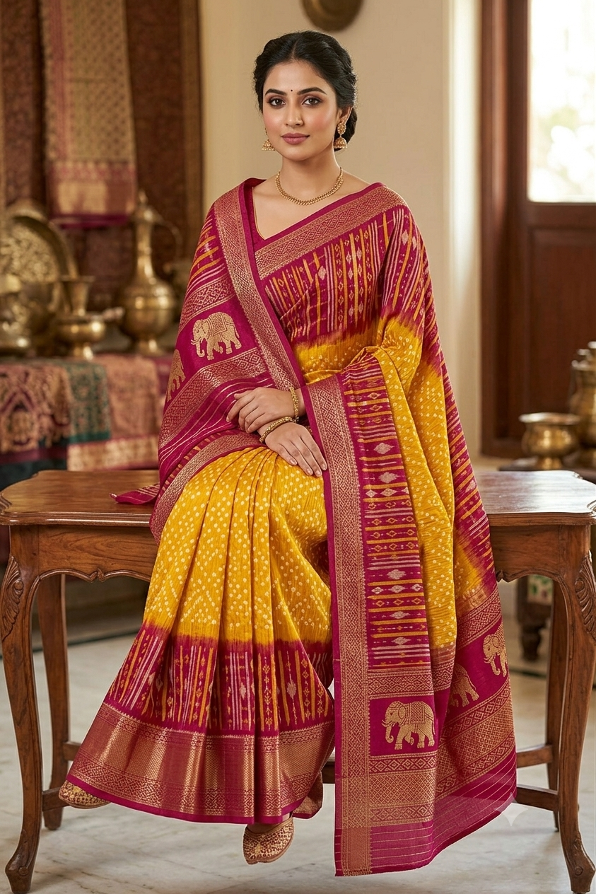 Yellowstone georgette ready to wear