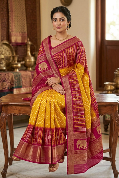 Yellowstone georgette ready to wear
