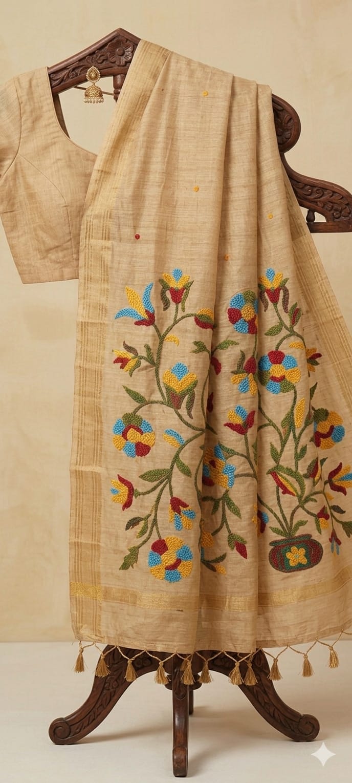 Traditional wear saree for party asthetic look