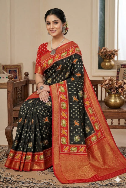 Blackberry bold bnarsi silky Saree
