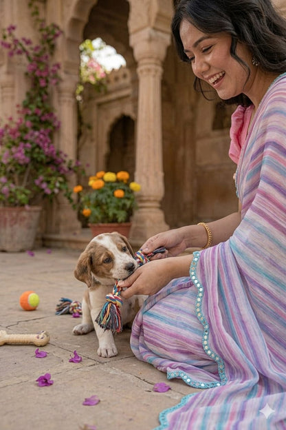 Light & mix georgette saree for your regular wear